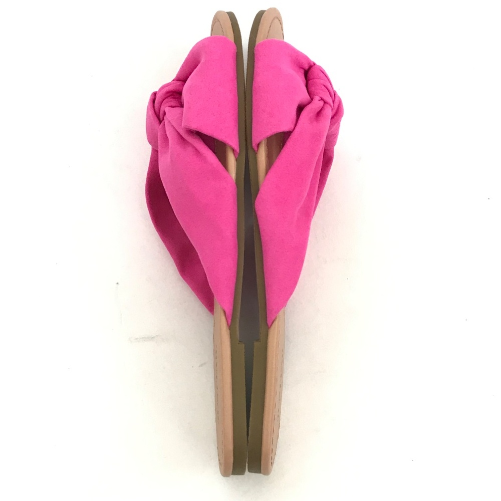 JUSTFAB Pink Sandals Slip On Slide Sandals Women’s Size 8.5 - Picture 10 of 16